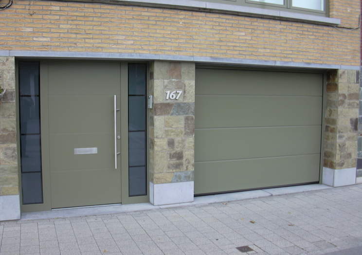 Hörmann Combinatie voordeur & garagepoort